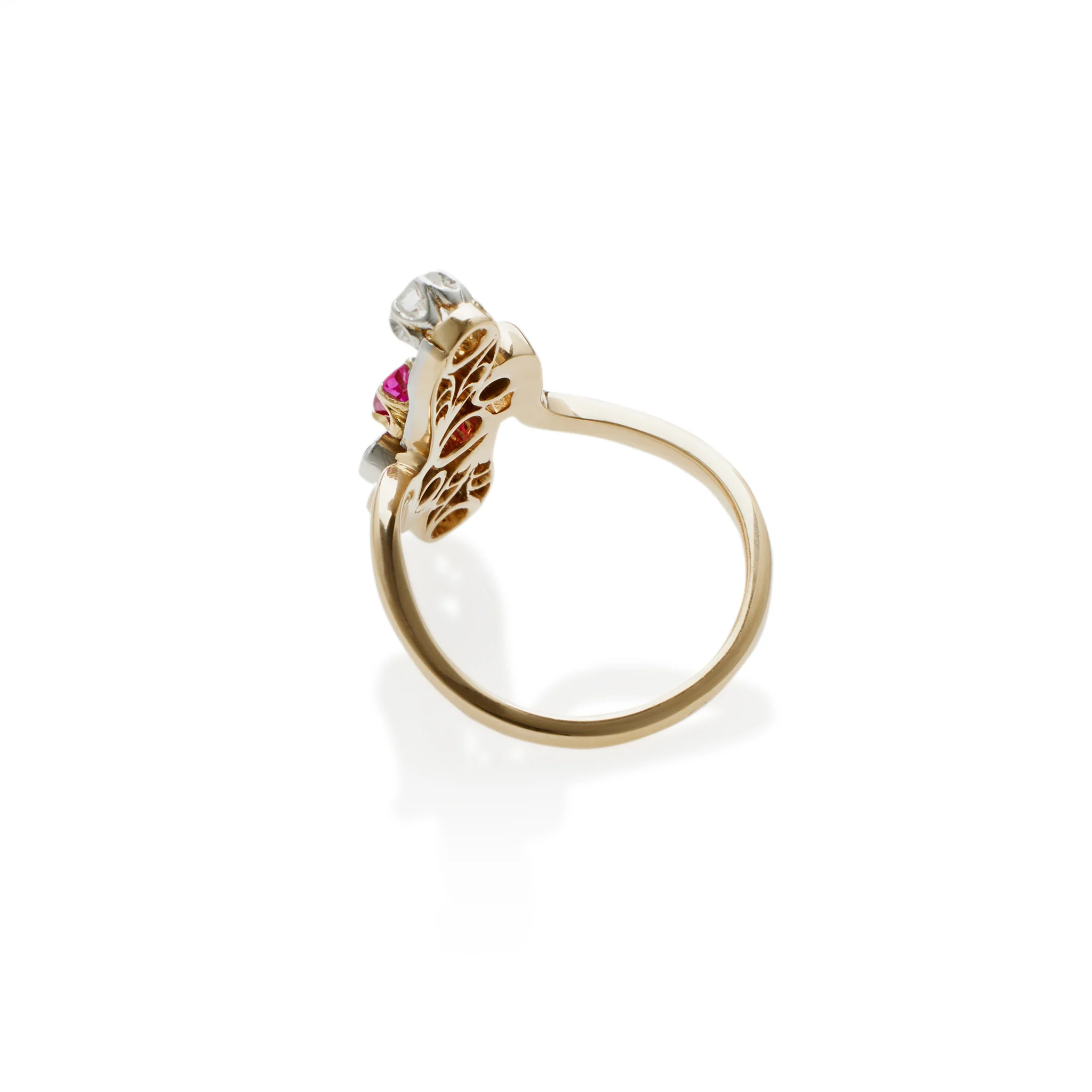 A French Ruby and Diamond Ring - Image 5