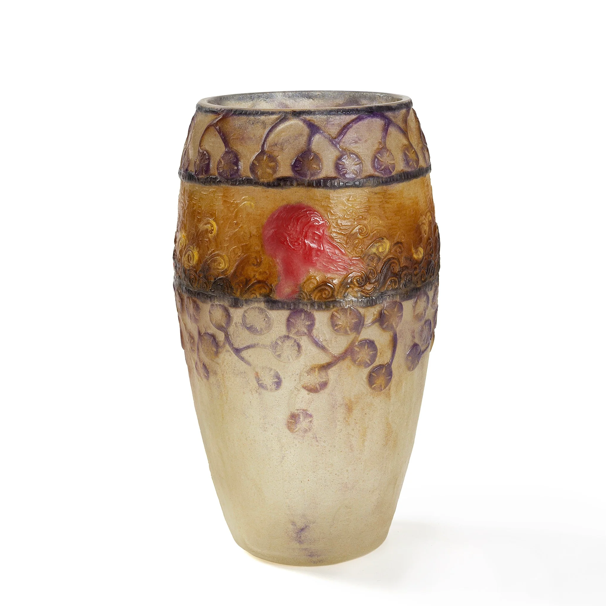 Gabriel Argy-Rousseau "Faunes et Nymphes" Vase - Image 3