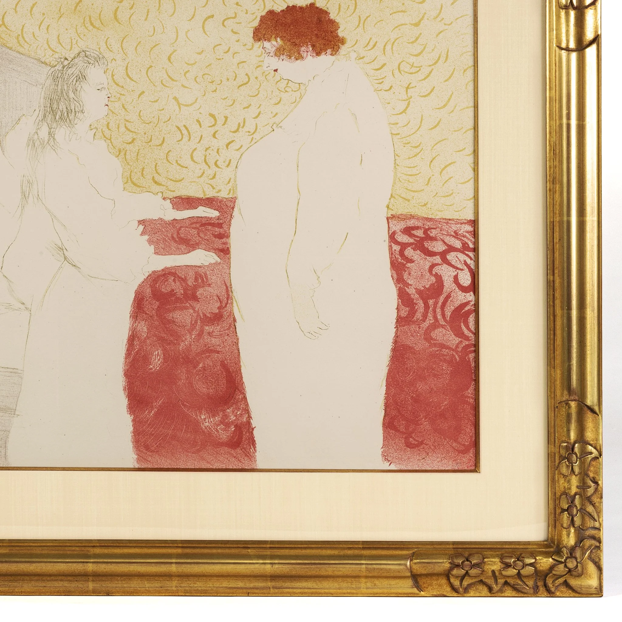 Henri de Toulouse-Lautrec "Woman in Bed, Profile" Lithograph - Image 3