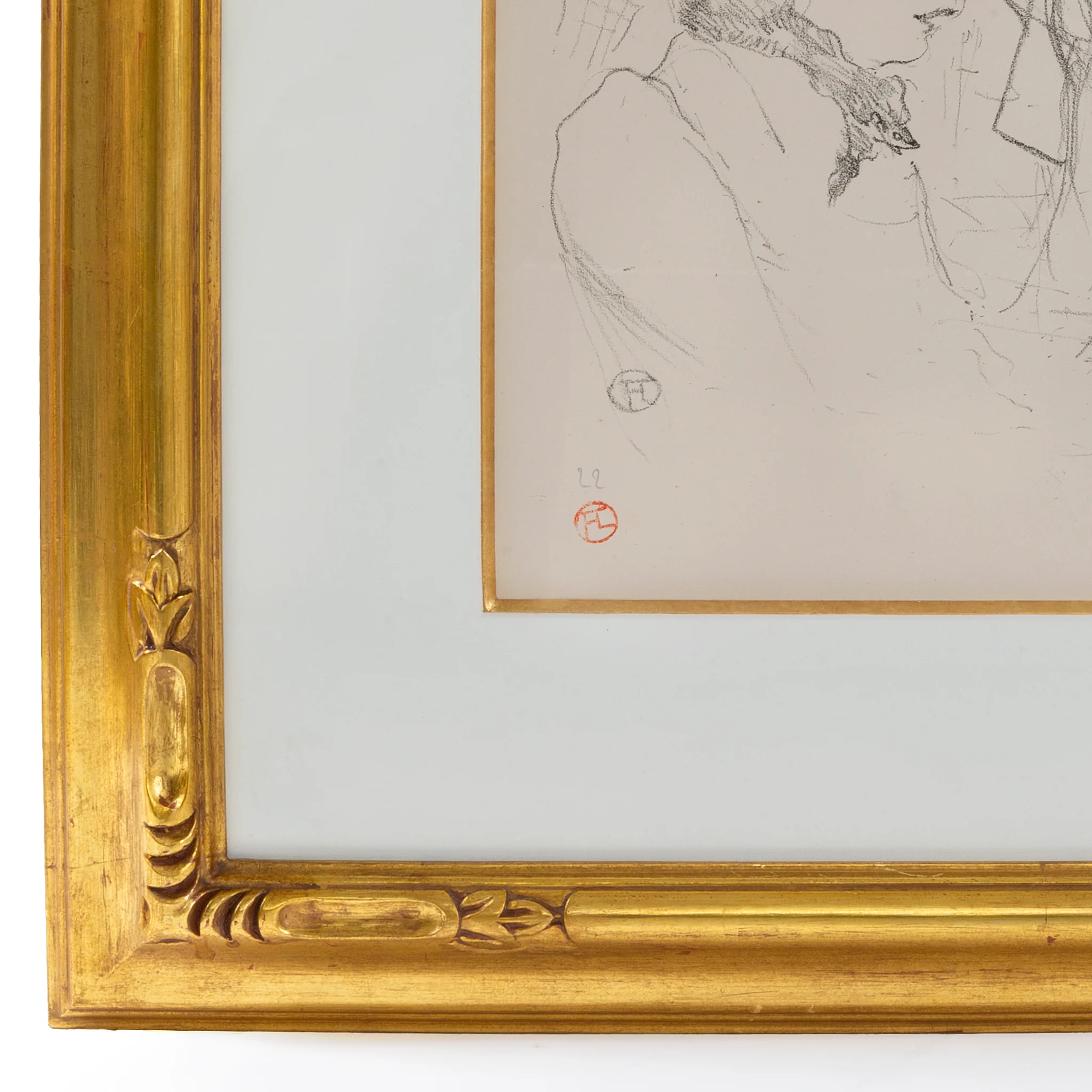 Henri de Toulouse-Lautrec "La Tige, Moulin Rouge" Lithograph - Image 3