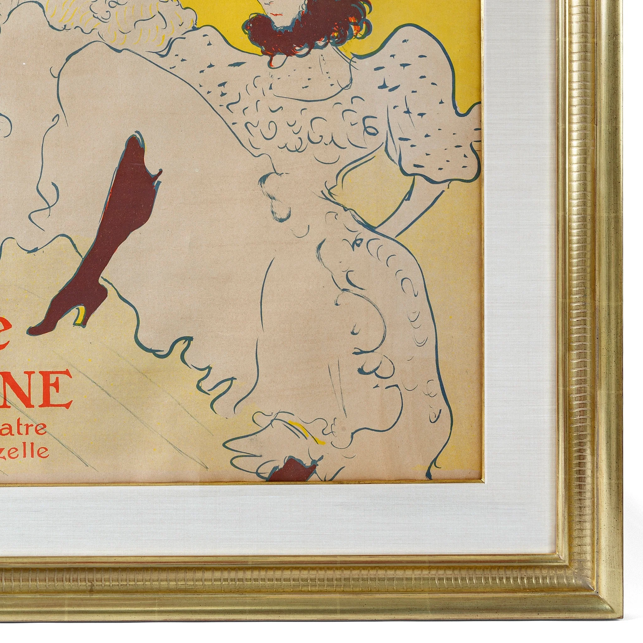 Henri de Toulouse-Lautrec "La Troupe de Mademoiselle Églantine" Lithograph - Image 5