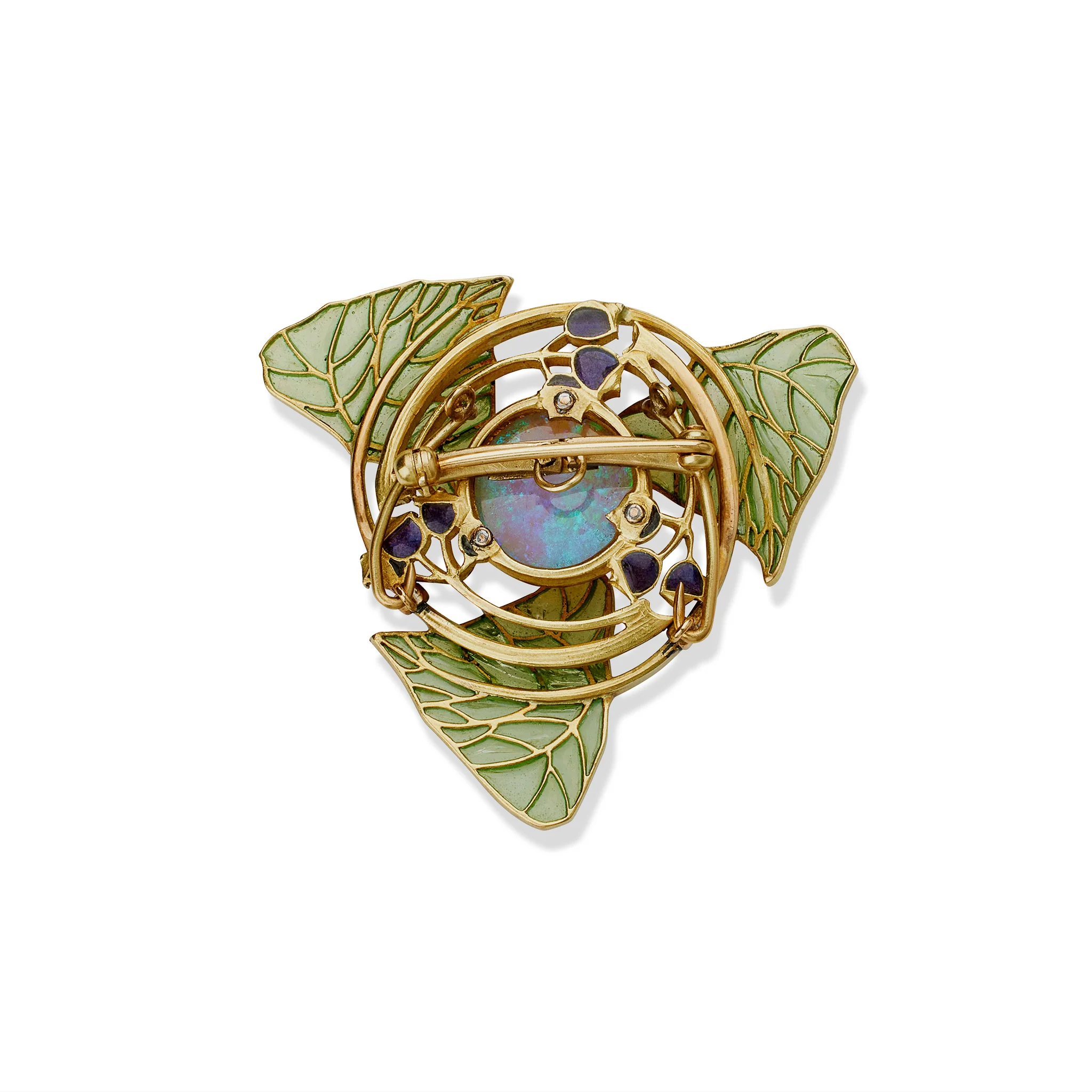 René Lalique "Poplar" Pendant Necklace - Image 3