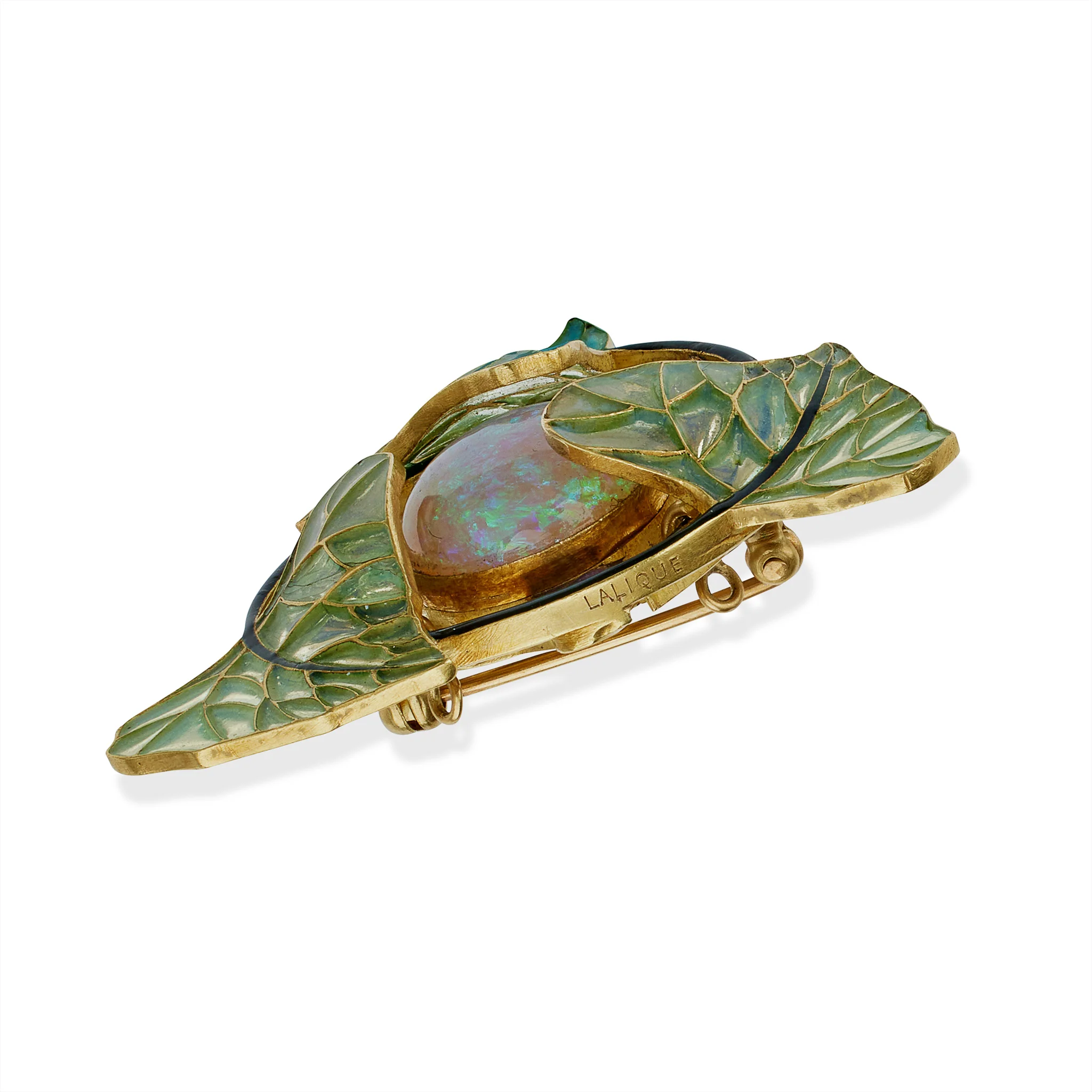 René Lalique "Poplar" Pendant Necklace - Image 5