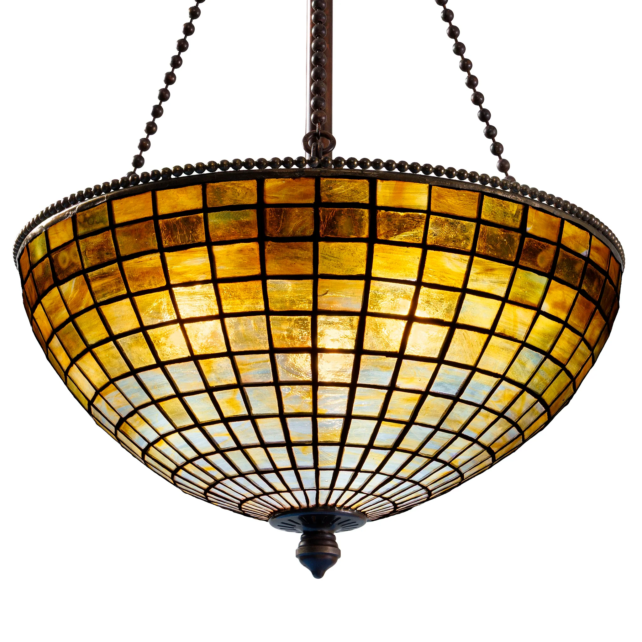 Tiffany Studios New York "Geometric" Plafonnier - Image 3