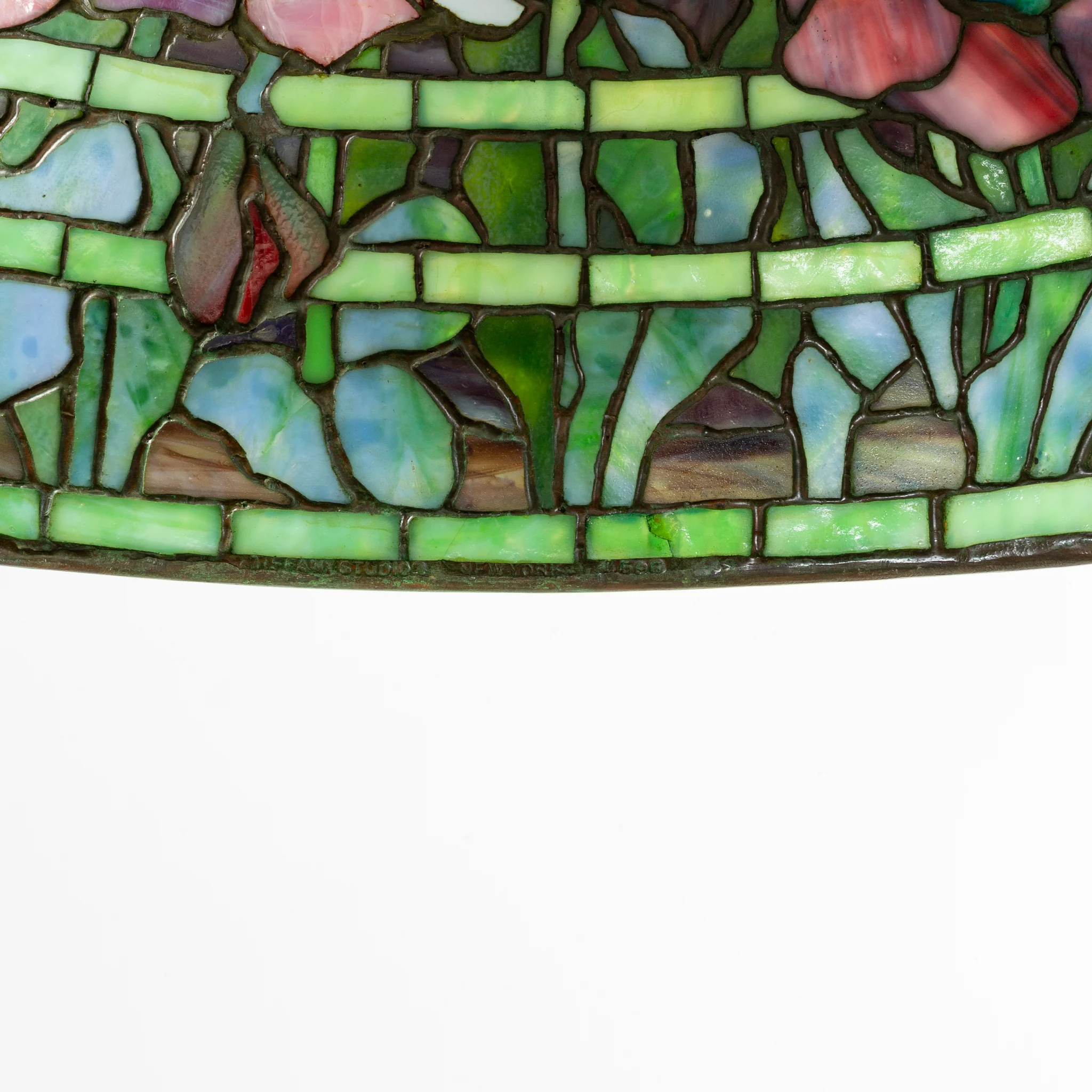Tiffany Studios New York Pair of "Oriental Poppy" Table Lamps - Image 9