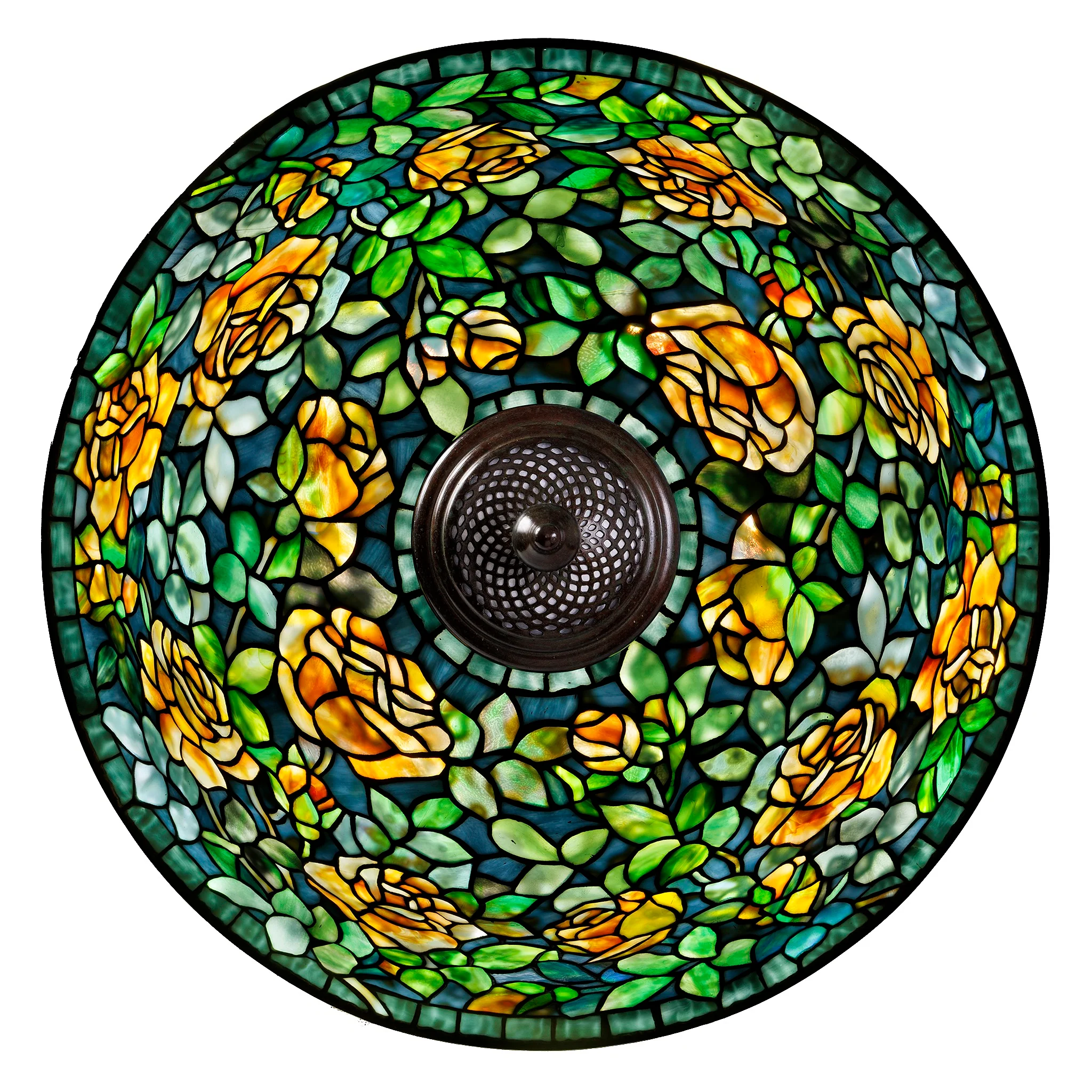 Tiffany Studios New York "Rose Bush" Chandelier - Image 5